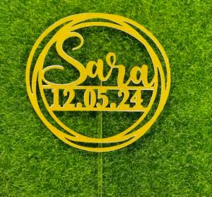 Any Name and Date - Your own text