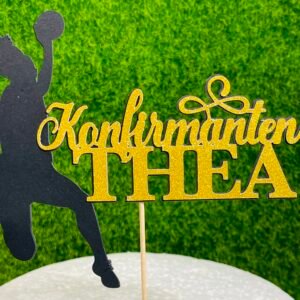 Any name topper for confirmation - handball