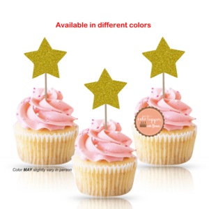 Star Cupcake Toppers