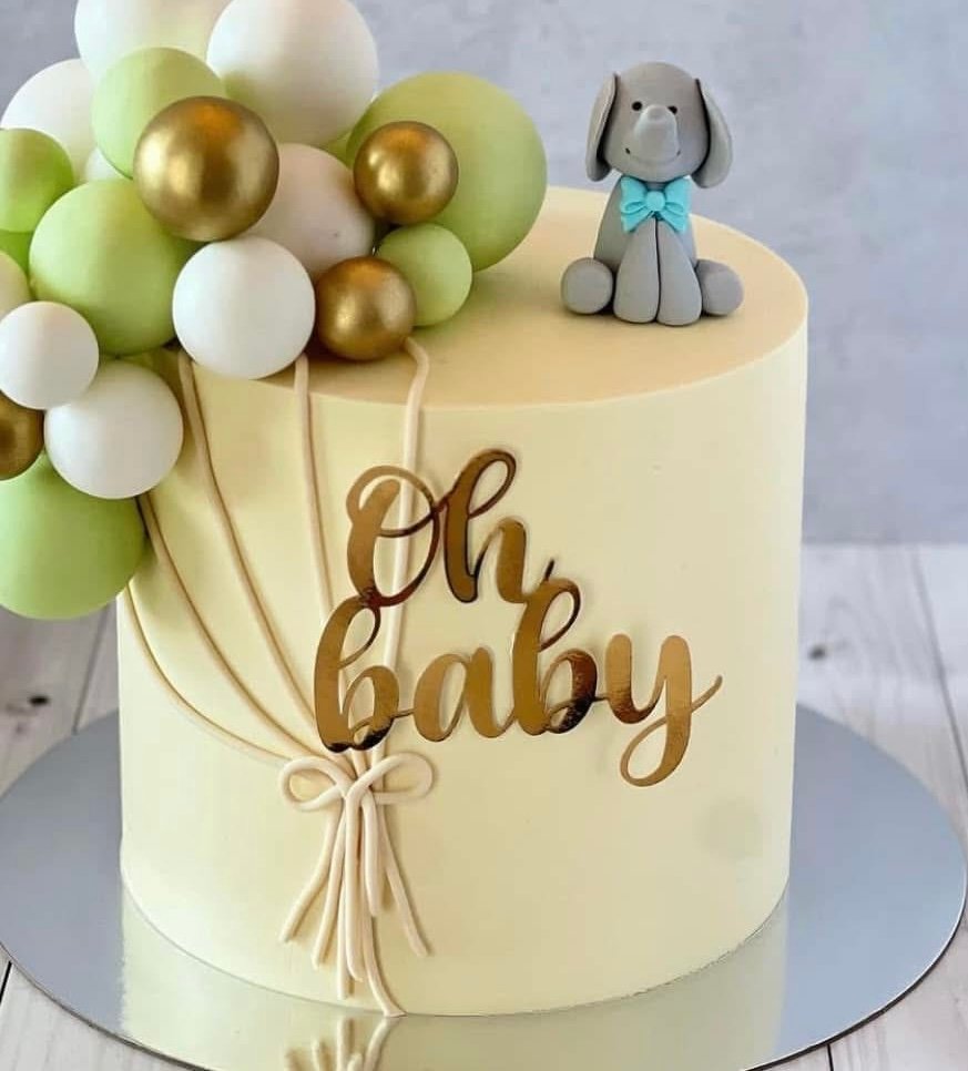 Oh Baby Cake Topper