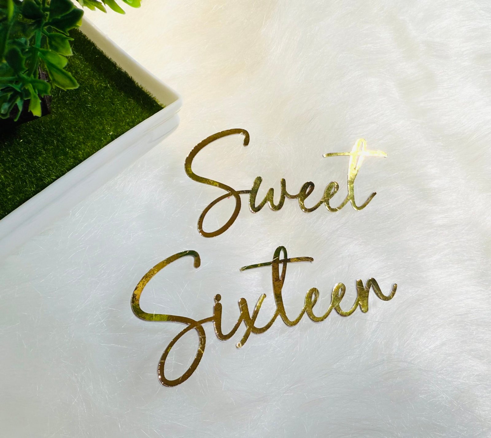 Sweet Sixteen Birthday Cake Topper - Image 2