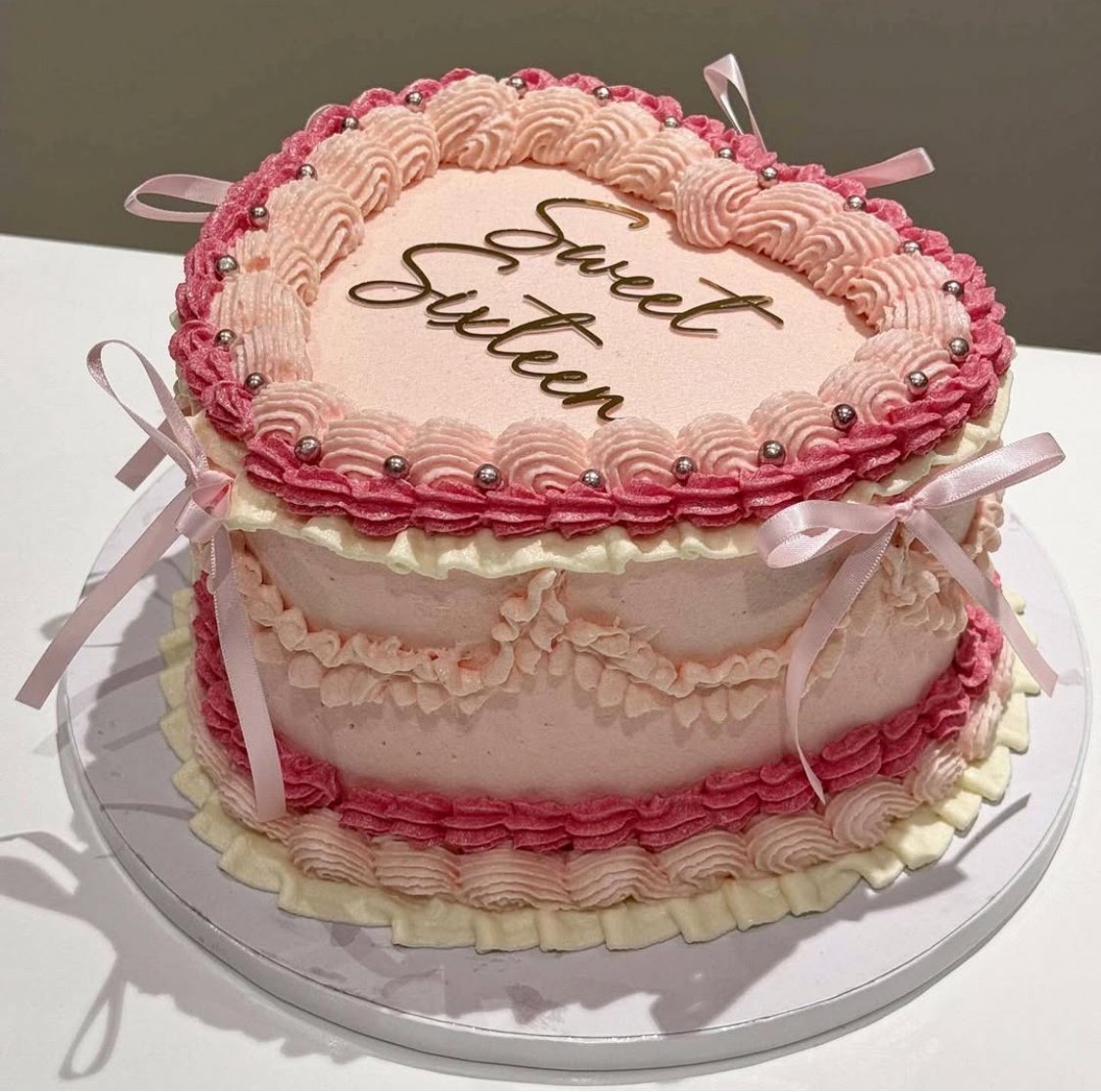 Sweet Sixteen Birthday Cake Topper