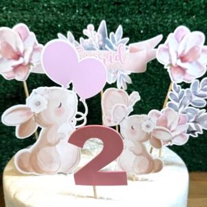 Bunny Set Cake Toppers