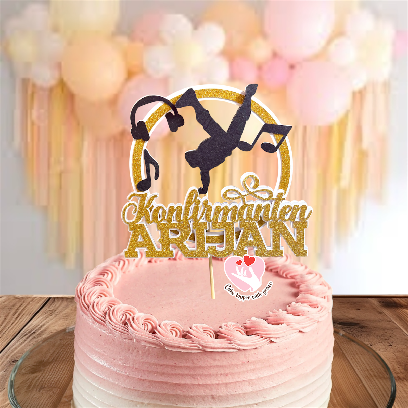 Confirmation Cake Topper - Image 2