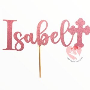 Personalized Name and Cross