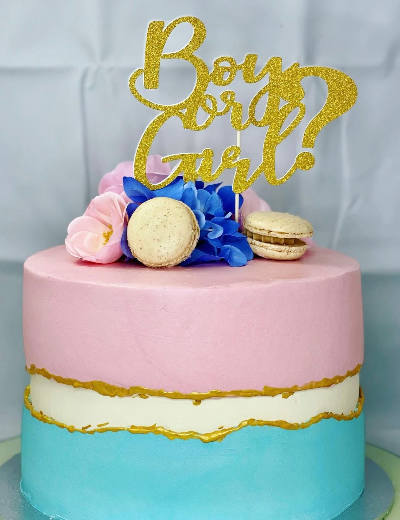 Boy or Girl Cake Topper