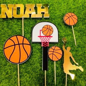 Basketball Cake Topper