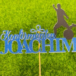 Cake topper for confirmation