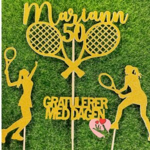 Tennis Cake Topper