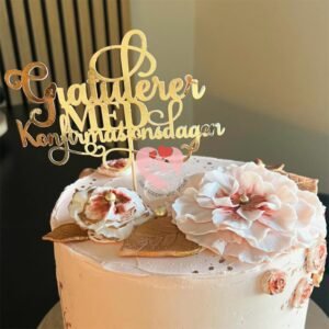 Konfirmasjon kaketopper