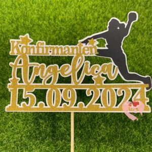 Confirmation Handball Cake Topper